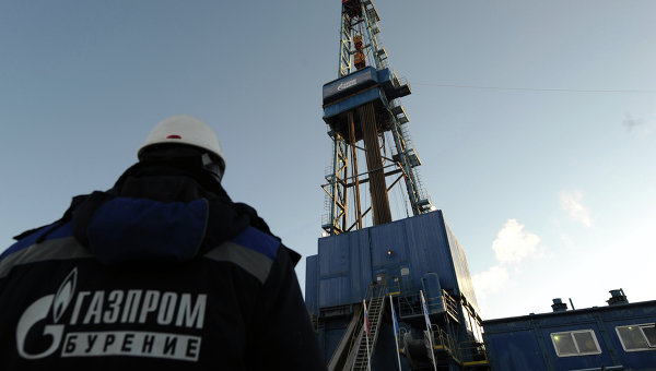 Газовая буровая установка Екатерина на Бованенковском месторождении